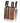 Argos 6 Piece Knife Block Set - Klaus Meyer