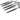 Atelier 5 Piece Flatware Set, Stainless Steel 18/10 with Satin Finish and POM Handle, Dishwasher Safe - Klaus Meyer