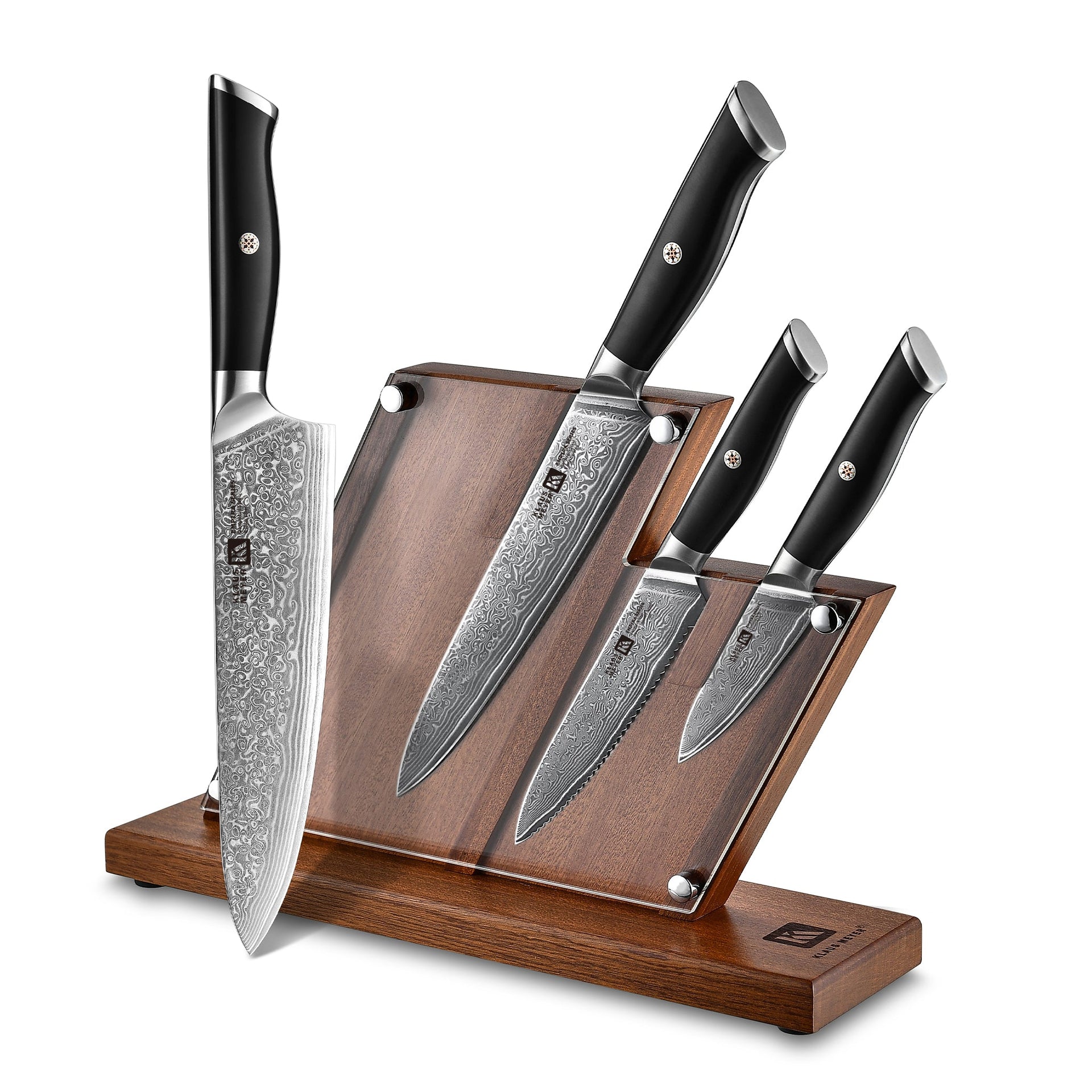 Empira Damascus pcs Knife Block Set – Klaus Meyer