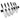 Stahl 7 Piece Magnetic Stripe Knife Set - Klaus Meyer